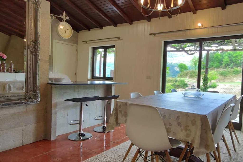 Pool House Au Coeur Du Geres A Rio Caldo Villa Kültér fotó