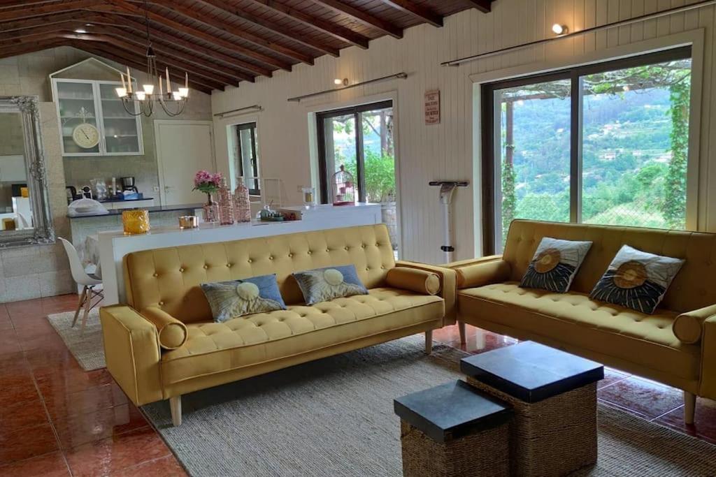 Pool House Au Coeur Du Geres A Rio Caldo Villa Kültér fotó